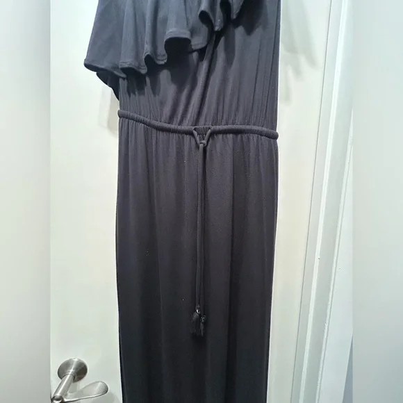 Soma Soft Jersey One-Shoulder Maxi Bra Dress - Picture 3 of 16